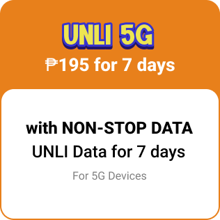 UNLI 5G w/ NSD 195
